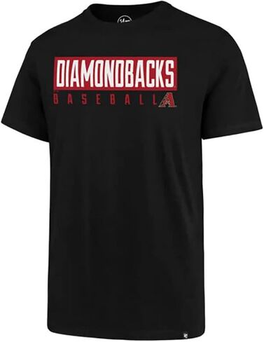 MLB Men's Dub Major Super Rival Team Color Primary Logo Word Mark T-Shirt in Kuwait