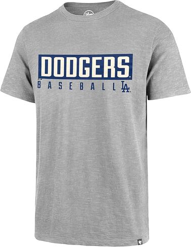 MLB Men's Dub Major Super Rival Team Color Primary Logo Word Mark T-Shirt in Kuwait