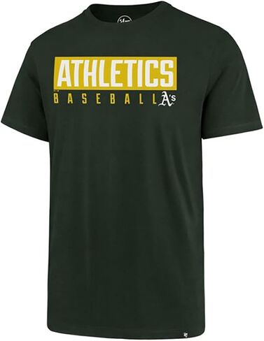 MLB Men's Dub Major Super Rival Team Color Primary Logo Word Mark T-Shirt in Kuwait