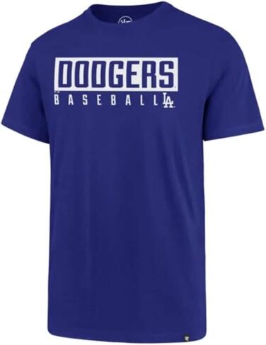 MLB Men's Dub Major Super Rival Team Color Primary Logo Word Mark T-Shirt in Kuwait
