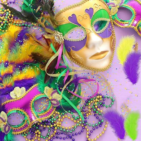 300 قطعة من ريش الطبيعة الملون من ماردي غرا مقاس 3-5 بوصات من الريش السائب المتنوع لتزيين حفلات الحرف اليدوية DIY زي الكرنفال، ديكور حفلات الزفاف in Kuwait