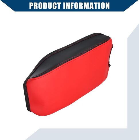 Center Console Armrest Cover for Nissan Sentra 2020 2021 2022 / Car Interior Accessories/Durable Faux Leather / 1 Pcs Red in Saudi Arabia