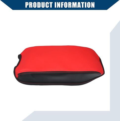 Center Console Armrest Cover for Nissan Sentra 2020 2021 2022 / Car Interior Accessories/Durable Faux Leather / 1 Pcs Red in Saudi Arabia