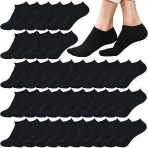20 Pairs Low Cut Ankle Socks for Women No Show Casual Socks Breathable Athletic Socks Bulk for Sport