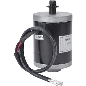 Keenso Electric Scooter Sprocket Motor, 24V 100W High Speed Motor with Sprocket Teeth for Electric Scooter MY6812 Electric Bike Tricycle (Inserts and Springs Shipped Randomly)