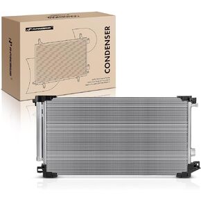 A-Premium Air Conditioning A/C Condenser Compatible with Toyota Corolla 2020-2022, Prius 2016-2022, L4 1.8L, Electric/Petrol
