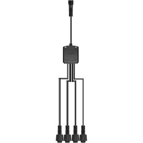 4-Way الفاصل استبدال 4Pin للمعادن حلم اللون RGB + IC LED أضواء الصخور 12 فولت مقاوم للماء لشاحنة جيب جولف ATV UTV in Kuwait