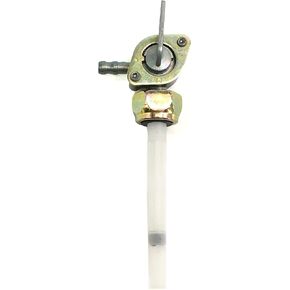 Fuel Cock 14MM*1MM Thin Teeth Fuel Petcock Switch Compatible with Honda 16950-GF6-015 16950-163-035 with 50cc 70cc 90cc 110cc 125cc 150cc 200cc 250cc Engine ATV Dirt Bike Go Kart Pit Bike