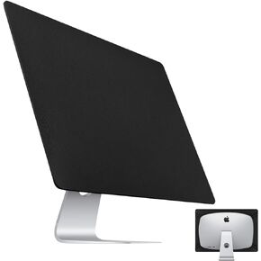 Monitor Dust Cover Sleeve Compatible with Apple iMac 27 inch, Nylon Fabric Screen Dust Protector 27" iMac Cover for A1312 / A1419 / A2115 / A1862 (27-inch, Black)