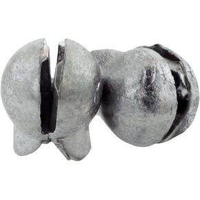 Eagle Claw 02010-002 Removable Split-Shot Sinker, Size 3/0 (Per 40)