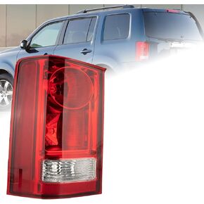 مجموعة مصابيح الذيل متوافقة مع 2009 2010 2011 2012 2013 2014 2015 Honda Pilot الجانب الأيسر للسائق مصابيح الفرامل الخلفية مصابيح الفرامل الخلفية مع لمبة داخلية واستبدال تسخير الأسلاك # HO2800174