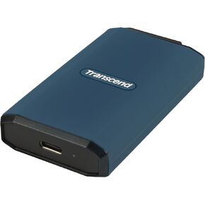 Transcend 4 تيرابايت خارجي، محمول، SSD معتمد لاختبار السقوط العسكري، ESD410C، USB 20 جيجابت في الثانية، النوع C TS4TESD410C