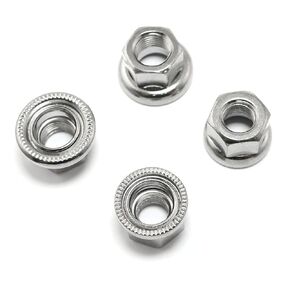 4pcs Track Nut Bicycle Bike Wheel Hub Axle Nuts M10 Rear Axle Nuts + M9 Front Axle Nuts Bicycle Accessories 7075 Aluminum Alloy Screw