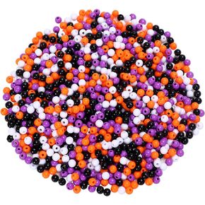UPINS 1500Pcs Red White and Blue Beads, Patriotic 4th of July Beads for Jewelry Making Round Star Spacer Beads for Independence Day DIY Crafts and Necklace Bracelet Earring