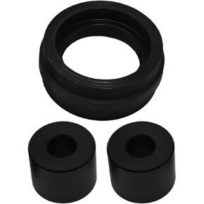 Upper and Lower Chain Roller Black Kit PN-30X-22178-00-00 Replacement for Yamaha Blaster 200 YFS200 YfS 200 1988-2006 Warrior 350 YFM350 1987-2004 Replaces 4V4-22184-00-00