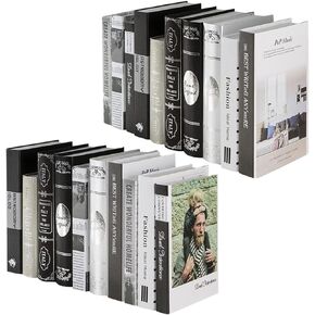2 pcs False Room Storge Books, Tea Fake Library A Book, Gifts - Hardcover Model Decorations Home Shelves Random Decoration, Wall Bookends Farmhouse Prop Ornaments Rustic