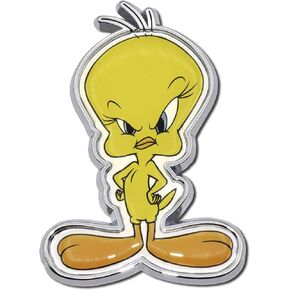 Looney Tunes Tweety Bird Chrome Car Emblem