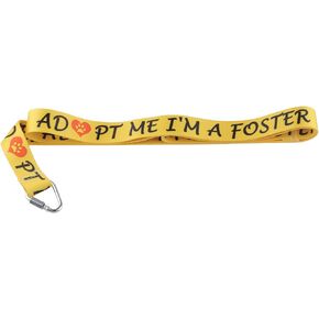 CENWA Adopt Me/Adopt Don’t Shop Dog Lead New Puppy Dog Leash Gift Dog Owner Gift Dog Rescue Gift (Adopt me Foster)