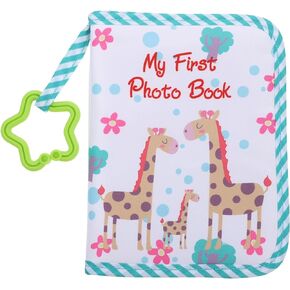 Kisangel Baby Photo Album Soft Baby Book First Year Baby Photo Book Memory Album for Babies Newborns Toddlers