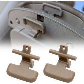 RYANSTAR RACING 2pcs Beige Center Console Armrest Upper & Lower Latch Clip Compatible with Hyundai Sonata 2009-2010 Replace #: 84661-3K000V2