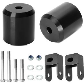 3" Front Leveling Lift Kit Compatible with 2005-2020 F250 F350 Super Duty 4WD, 3inch Front Coil Spring Suspension Lift Strut Spacers with Shock Extenders