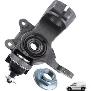 Steering Knuckle Wheel Hub Bearing Assembly 2T1Z3K185A for Ford Transit Connect 2010 2011 2012 2013 Front Right Passenger Knuckle Steering 698-466