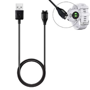 Charger Compatible with Garmin Swim 2 Watch USB Charging Cord 3.3ft Charger for Garmin Swim 2 Swimming smartwatch (Black)