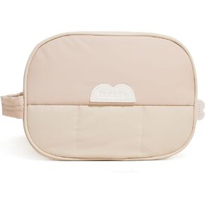 Buddle Skincare Bum Bag - Designed to Hold Diapering Essentials - Zippered Top for Quick Close and Side Handle for Easy Carry - Polyester Baby Toiletry Bag