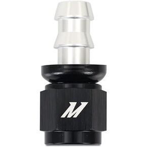 Mishimoto Push-Lock Fitting, 6AN, Straight
