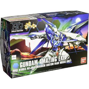 BANDAI Hobby #16 HGBF 1/144 Gundam Amazing Exia Gundam Build Fighters Model Kit