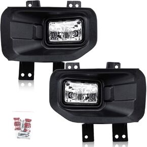RP Remarkable Power, Fit for 2015 2016 2017 F150 Front Pair Fog Lights Bumper Lamps Set FL7095