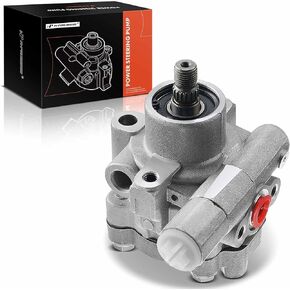 A-Premium Power Steering Pump Compatible with Nissan Frontier 1999-2004, Xterra 2000-2004, 3.3L, Replace # 491104S100, SK215219