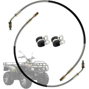 1930753 1930752 Front Left&Right Brake Hose Line Compatible with Polaris,for Sportsman,for Xplorer,for Magnum Trail,for Boss Trail,for Blazer Xpress,for Scrambler Diesel Worker 250 300 325 350 400 425