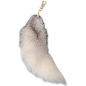 Animal Tail Key-Ring Tails Chain Keychain Personalized Animal Keyring Gift Long Charm Keychain for Women Girl