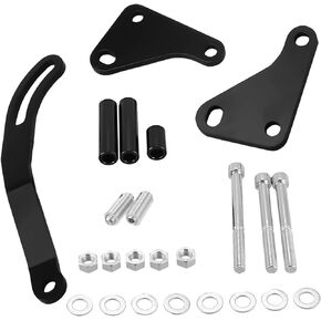 Power Steering Pump Mounting Bracket fit for SWP LWP Saginaw GM SB SBC for Chevy 350