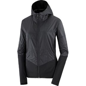Salomon Women's Outline All Season Hybrid Midlayer Jacket Hoodie for Hiking
