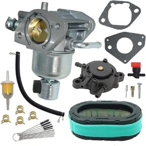 16-853-19S Carburetor With Fuel Pump Fit for Kohler KT725 KT730 KT735 KT740 KT745 Carb 3285334-S, 3285350-S, 3285363-S, 32 853 34-S, 32 853 50-S, 32 853 63-S