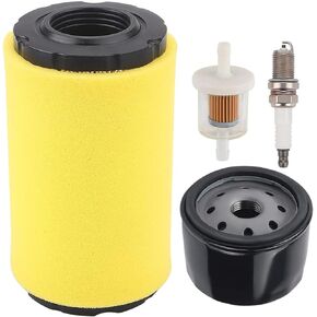 Compatible with 793569 793685 Air Filter for Briggs and Stratton Intek 33R877 31Q777 331777 Craftsman LT2000 YT3000 John GY21055 MIU11511 LA125 LA115 D100 with 696854 492932 Oil Filter