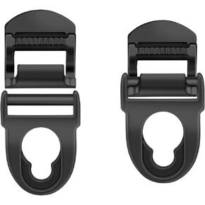Kayak Seat Repair Kit - Strap Clip and Hook. Suitable for Lifetime Emotion Pack (2 Sets in Black)
