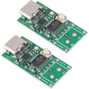 AITRIP 2PCS Type-C USB-C PD2.0 3.0 to DC USB Decoy Fast Charge Trigger Poll Detector 100W MA (ZY12PDN Bare Board)