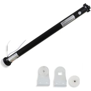 Blindsmart Rechargeable Tuya Zigbee Roller Blinds Motor for 38mm Tube, Motorized Window Shades Automatic Blinds Curtain Opener APP Control, Zigbee Hub Required (with 1-Channel Remote)