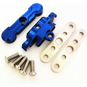 Aluminium Alloy Front Bulkhead Tie Bar Suspension Arm Mount 8926 for Traxxas 1/10 New MAXX - Blue