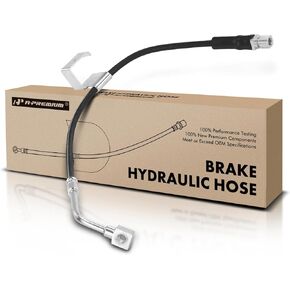 A-Premium Front Driver Side Brake Hydraulic Hose Compatible with Select Hummer Models - H3 2006-2010, H3T 2009-2010 - Replace# 22824124