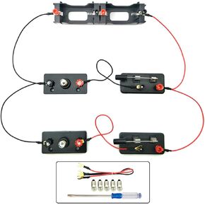 EUDAX School Labs Basic Electricity Discovery Circuit Kit for Introductory Electronics