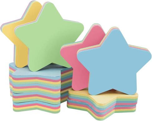 Sticky Notes - 1000 Sheets Heart Mixed 4 Color Bulk Sale Sticky Memo Post Memo Note Tape Self Stick Notes for Office/School/Home in Saudi Arabia
