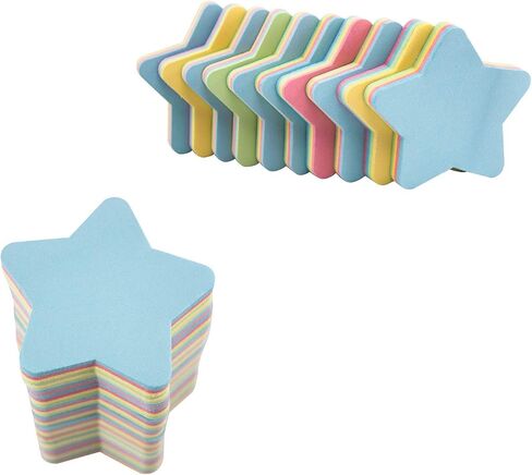 Sticky Notes - 1000 Sheets Heart Mixed 4 Color Bulk Sale Sticky Memo Post Memo Note Tape Self Stick Notes for Office/School/Home in Saudi Arabia