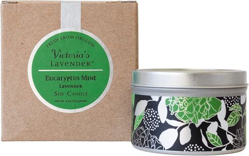 Lemongrass Lavender Luxury Scented Candles - Scented Candles for Home, Relaxing Candles with Essential Oil, Soy Wax Aromatherapy Candle, Aesthetic & Romantic Candles by Victoria's Lavender in Saudi Arabia