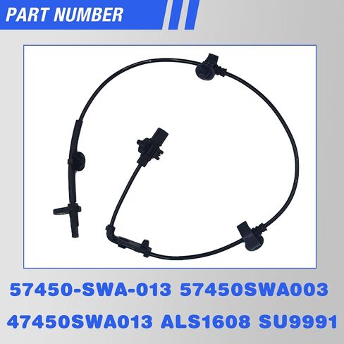 ABS Wheel Speed Sensor Fromt Right Compatible with 2007-2011 Honda CR-V Passenger Side ABS Sensor # 57450-SWA-003 57450-SWA-013 in Saudi Arabia