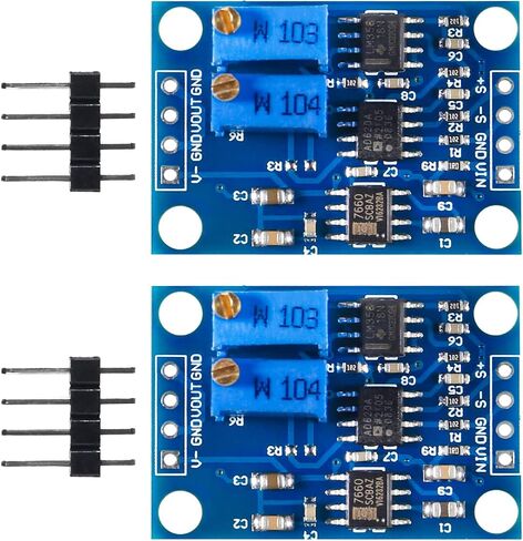 2pcs Voltage Amplifier Module AD620 Instrumentation Amplifier Module Signal Amplifier Module DC 3-12V High Precision in Saudi Arabia