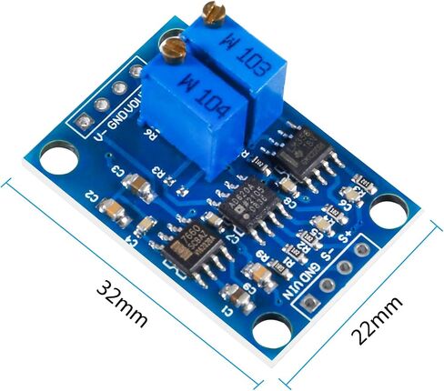 2pcs Voltage Amplifier Module AD620 Instrumentation Amplifier Module Signal Amplifier Module DC 3-12V High Precision in Saudi Arabia